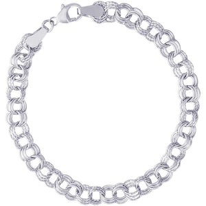Rembrandt Charms, Twisted Triple Link Curb