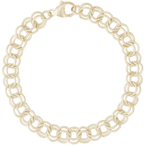 Rembrandt Charms, Twisted Cable Double Link