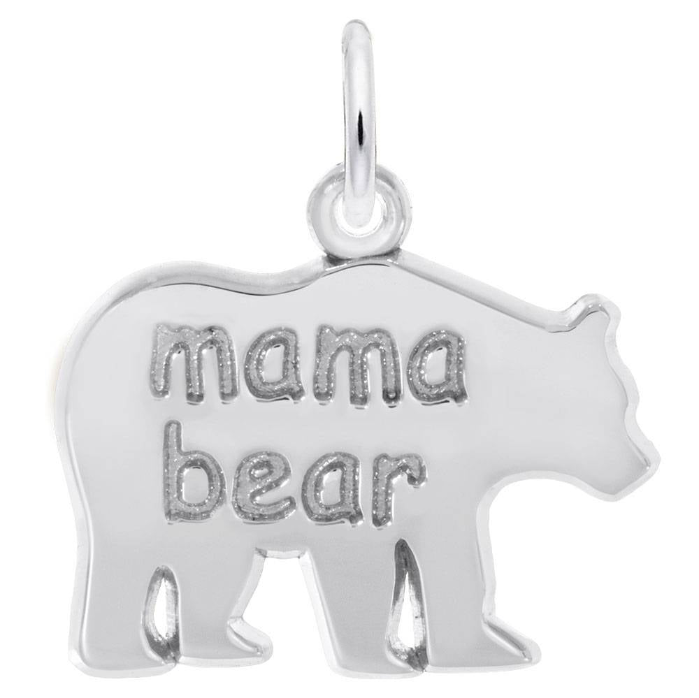 Rembrandt Charms, Mama Bear, Engravable