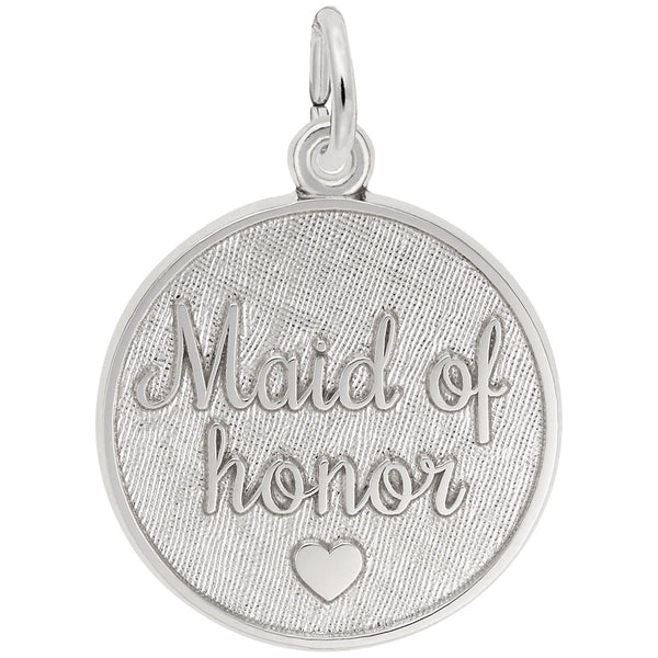 Rembrandt Charms, Maid of Honor, Engravable