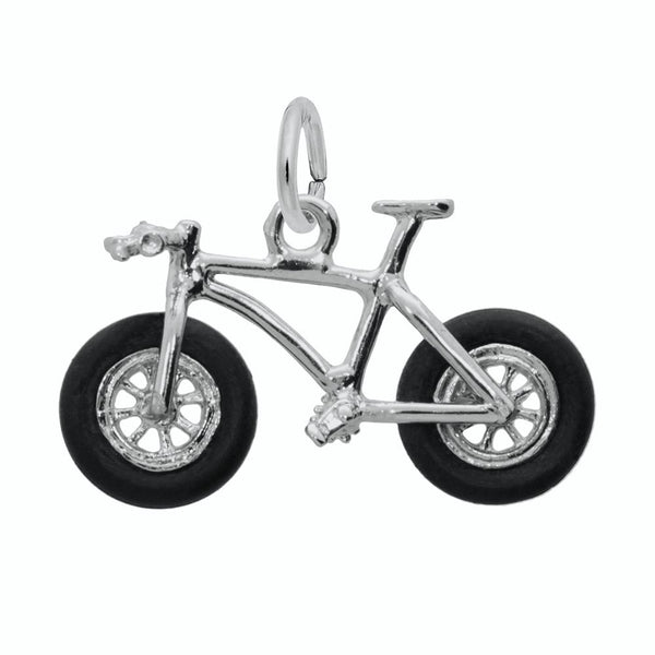 Rembrandt Charms Fat Tire Bike Sterling Silver