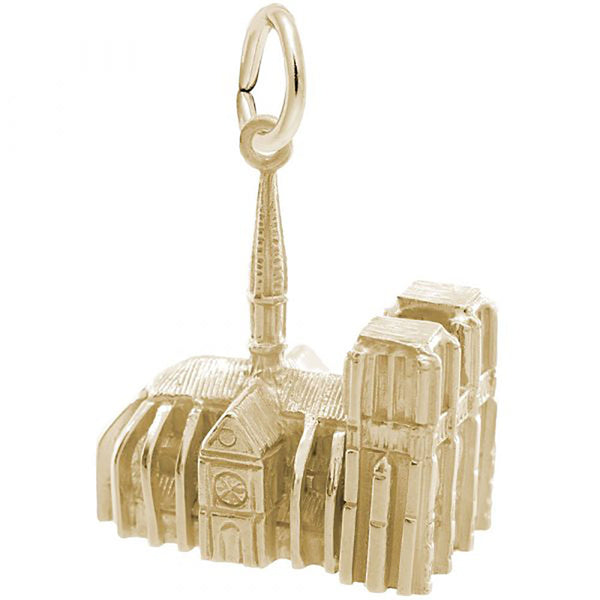 Rembrandt Notre Dame Cathedral 3D Charity Charm