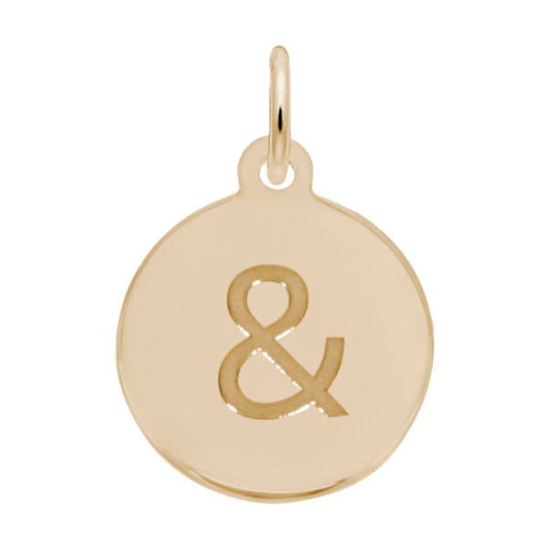 Disc Symbol Charms, Heart, Ampersand, Hashtag, Infinity
