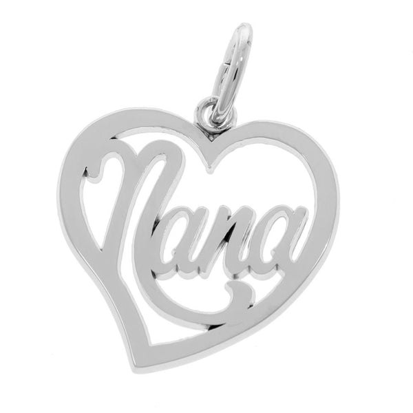 Rembrandt Charms Nana Heart Sterling Silver