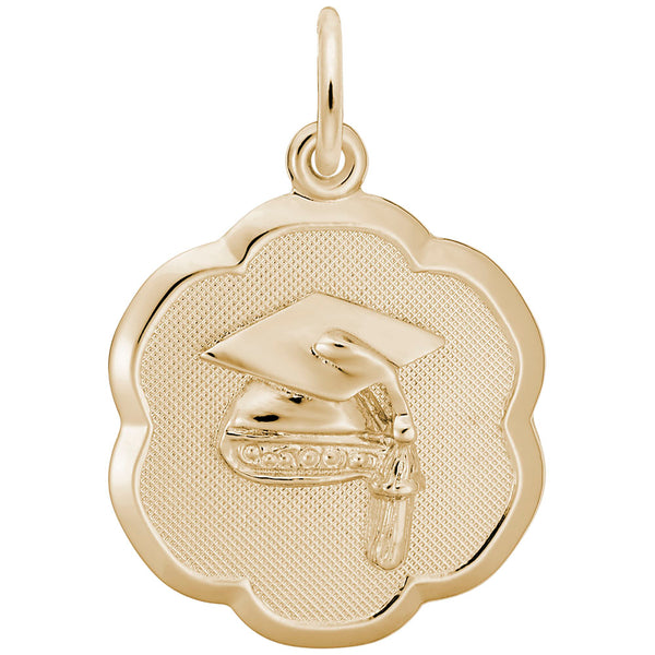 Rembrandt Charms, Graduation, Engravable