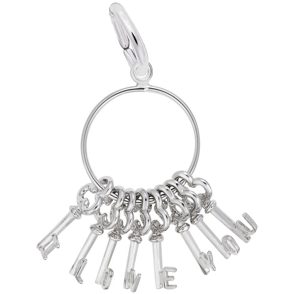Rembrandt Charms, I Love You Keys