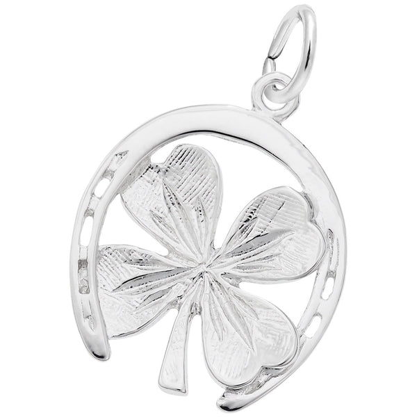 Rembrandt Charms, Good Luck Horseshoe & Clover