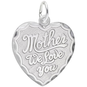 Rembrandt Charms, Mother We Love You, Engravable