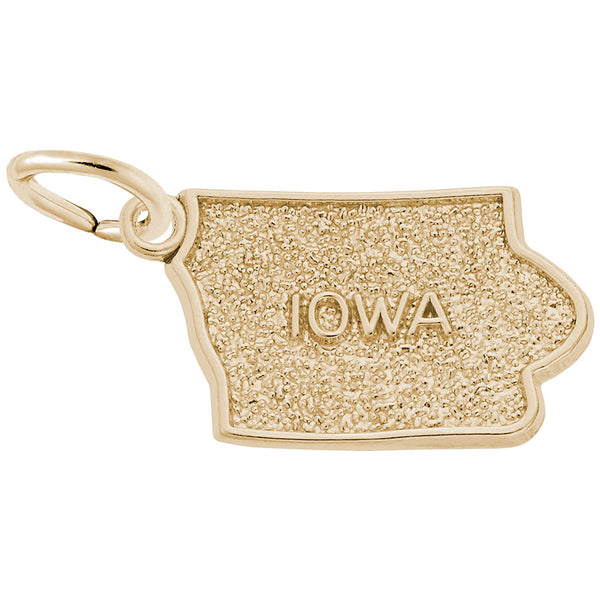 Rembrandt Charms, Iowa, Engravable