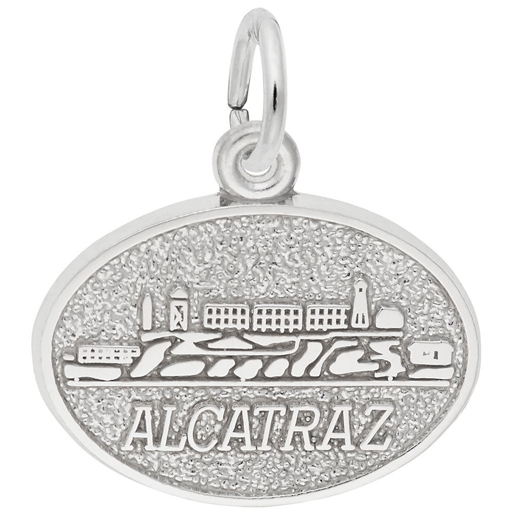 Rembrandt Charms, Alcatraz, Engravable