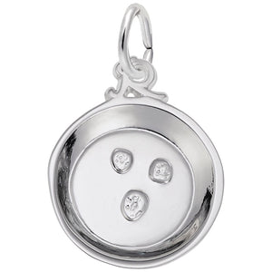 Rembrandt Charms, Gold Pan, Engravable