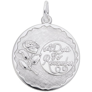Rembrandt Charms, A Date to Remember, Engravable