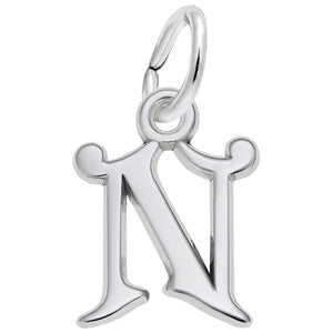 Rembrandt Charms, Curly Initial N-Z