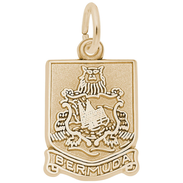 Rembrandt Charms, Bermuda Crest, Engravable
