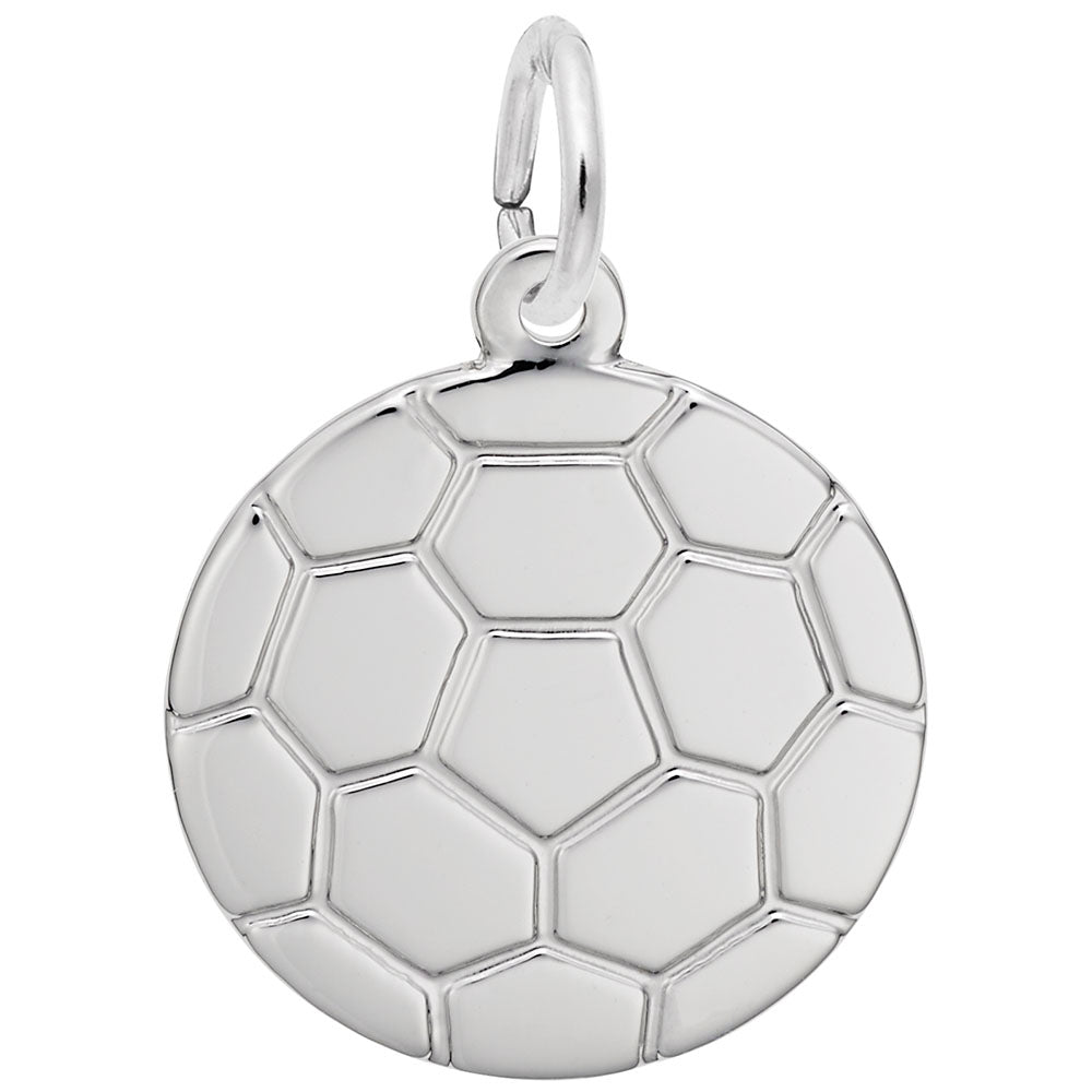 Rembrandt Charms, Soccer Ball, Engravable