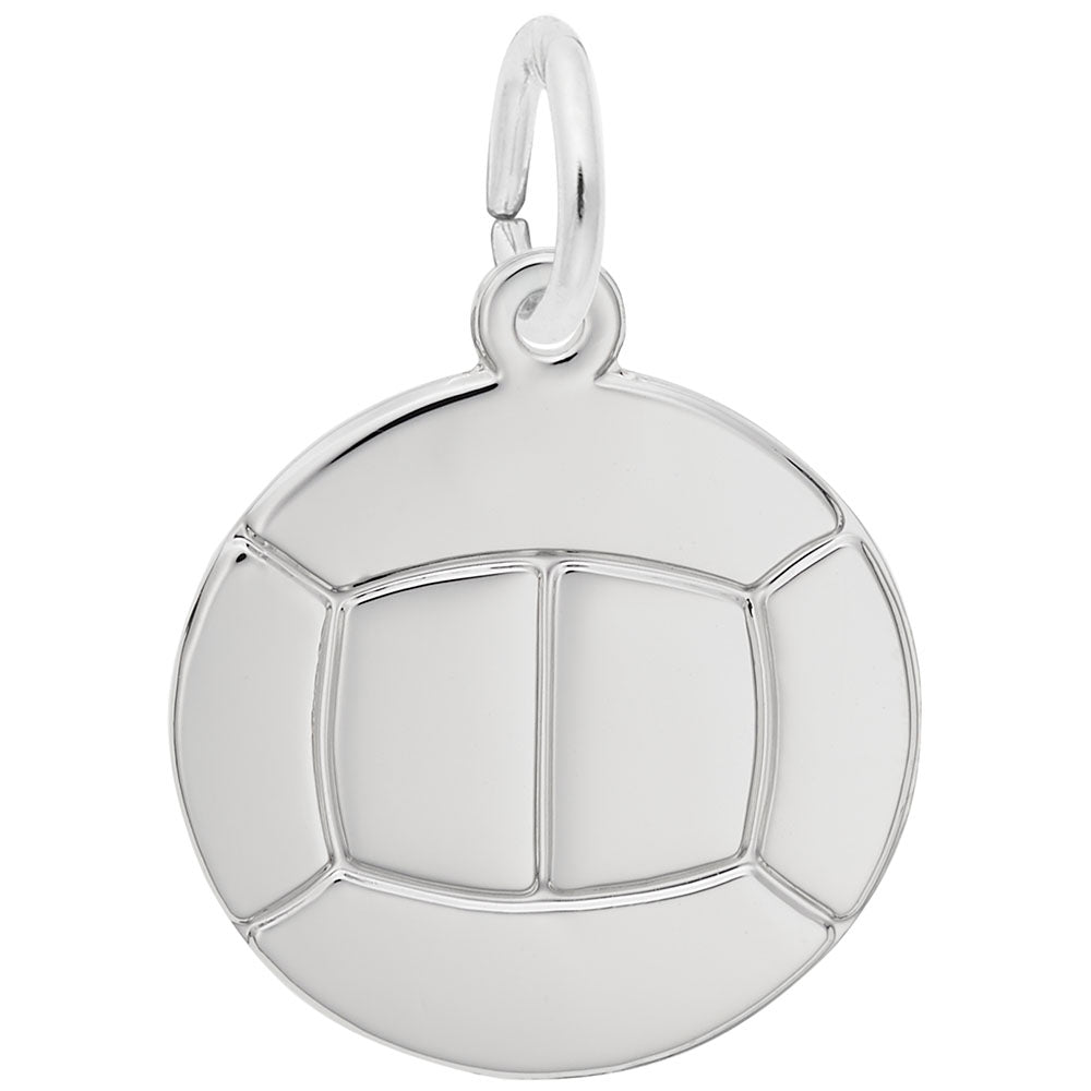 Rembrandt Charms, Volleyball, Engravable