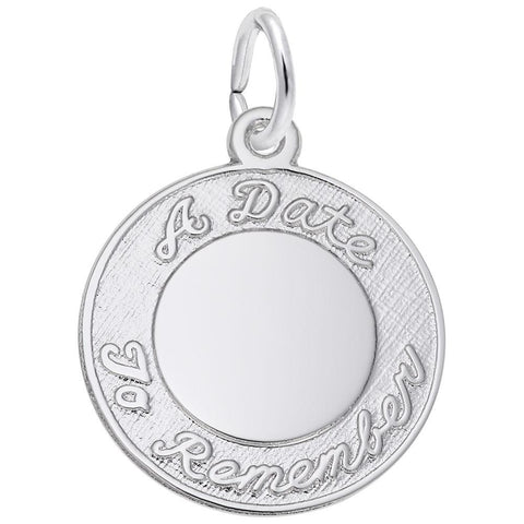 Rembrandt Charms, A Date to Remember, Engravable