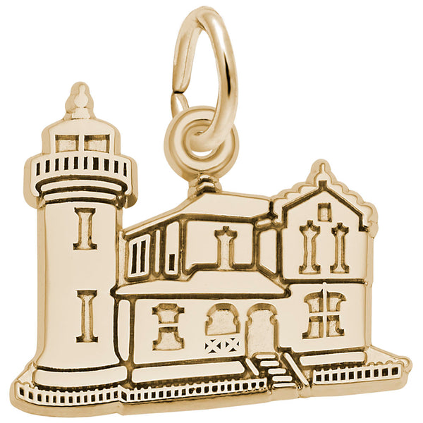 Rembrandt Charms, Admiralty Lighthouse, Engravable