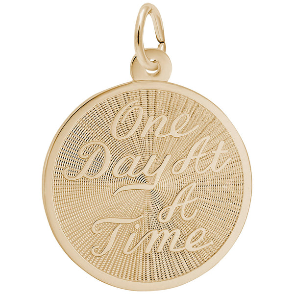 Rembrandt Charms, One Day at a Time, Engravable