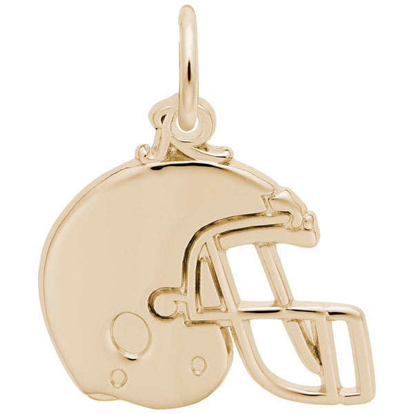 Rembrandt Charms, Football Helmet, Engravable