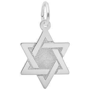 Rembrandt Charms, Star of David, Engravable