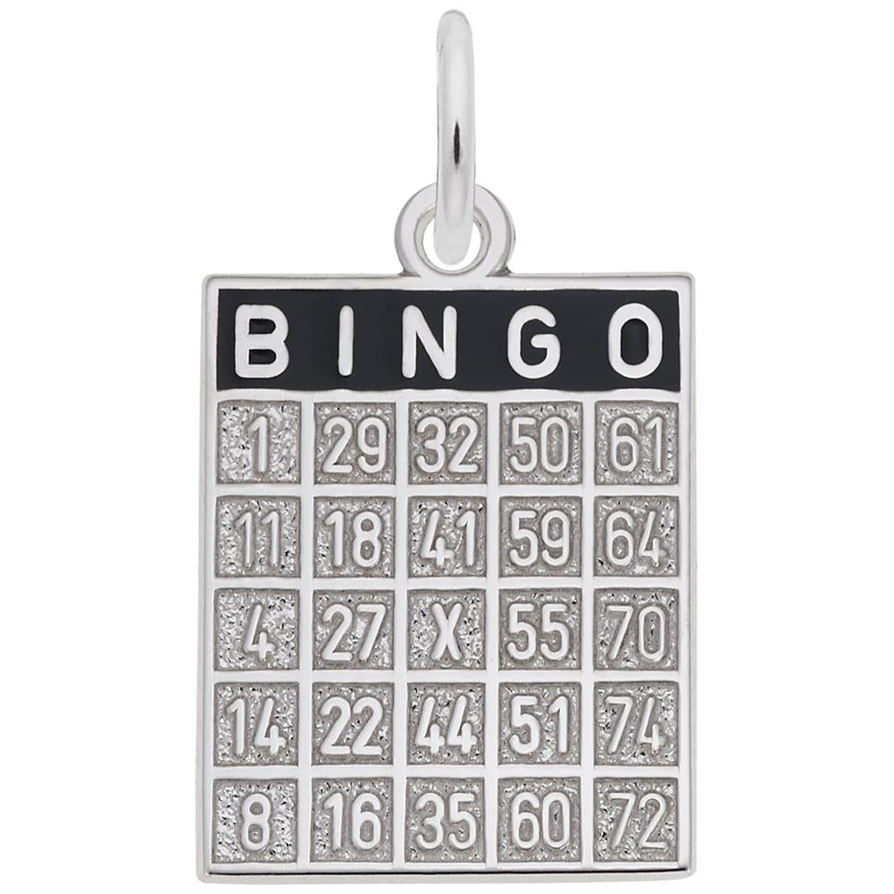 Rembrandt Charms, Bingo Card, Engravable