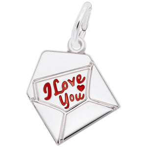Rembrandt Charms, Love Letter, Engravable