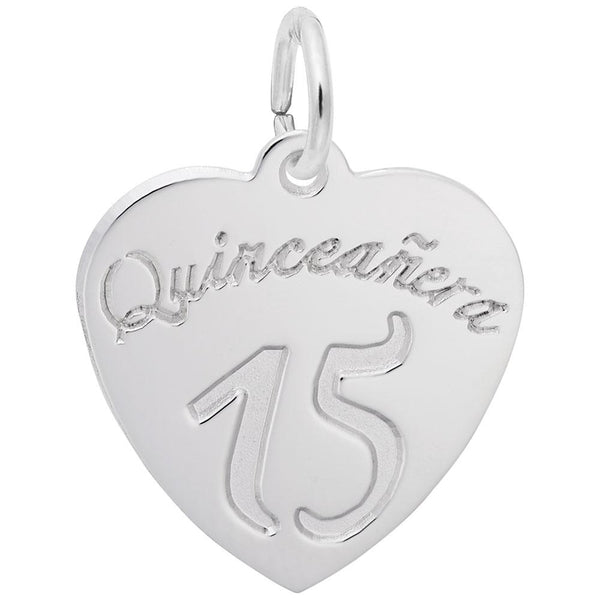 Rembrandt Charms, Quinceanera, Engravable