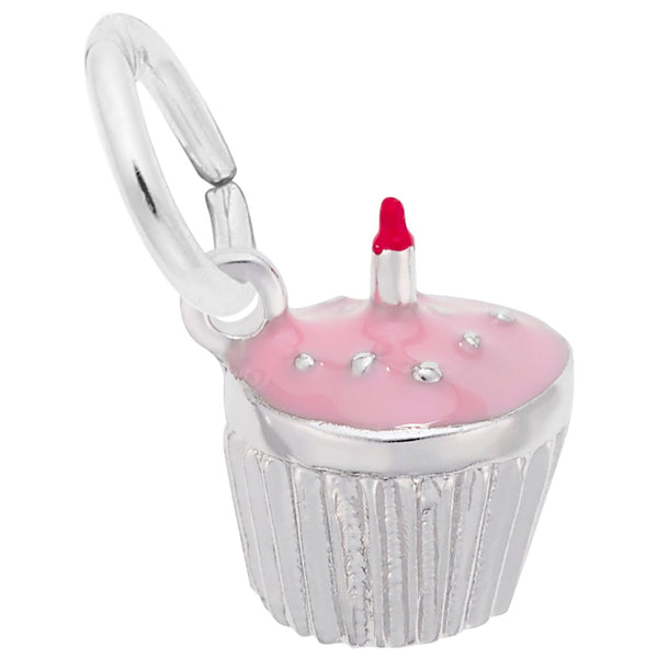 Rembrandt Charms, Cupcake with Candle