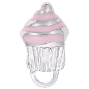 Rembrandt Charms, Swirl Cupcake Charm Drop