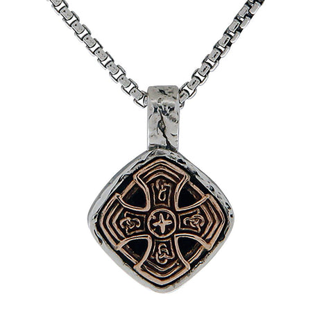 Celtic Cross Cushion Necklace