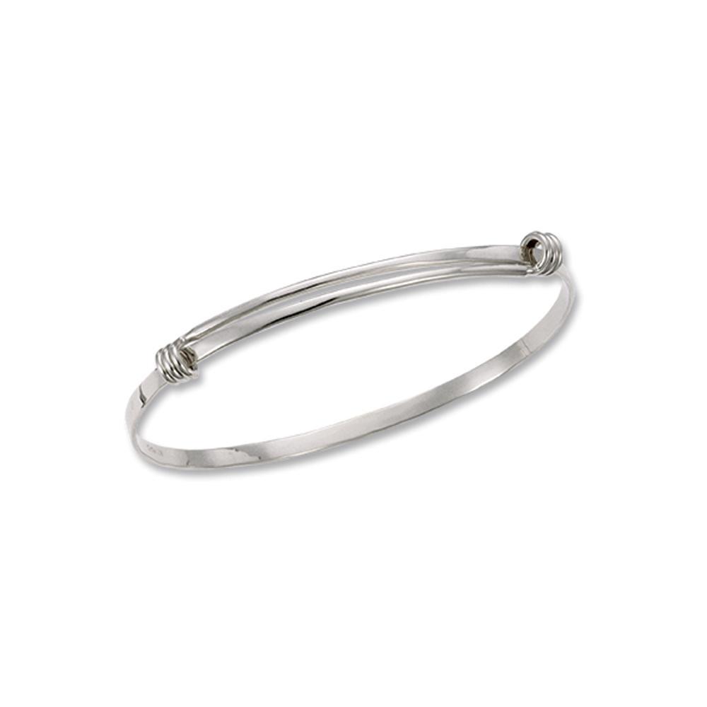 Ed Levin Jewelry-Bracelet-Petite Signature, Silver