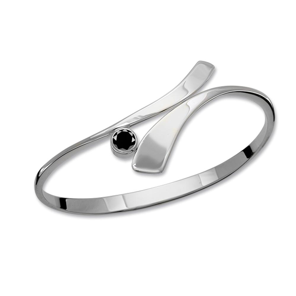 Ed Levin Jewelry-Bracelet-Allemande, Onyx, Sterling Silver