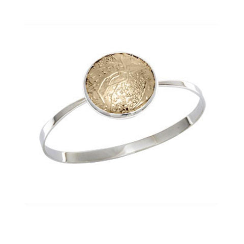 Ed Levin Jewelry-Bracelet-Twist, Gold Plated