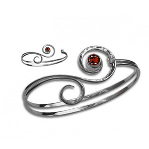 Fiddlehead-Bracelet-E.L. Designs by Ed Levin Studio-teklaestelle