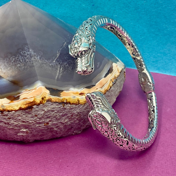 Dragon Naga Filigree Bracelet