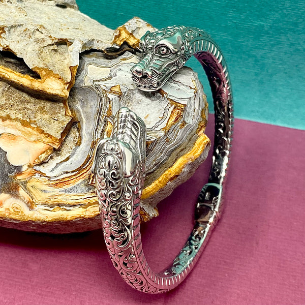Dragon Naga Filigree Bracelet