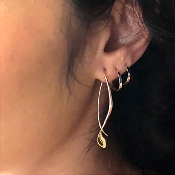 Be-Leaf Drop Earrings