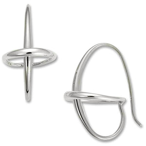 Ed Levin Jewelry-Earring-Orbit Earrings, Small, Sterling Silver