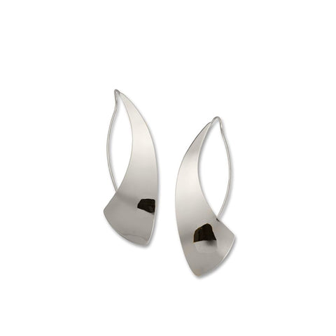 Spinnaker Earrings, Sterling Silver