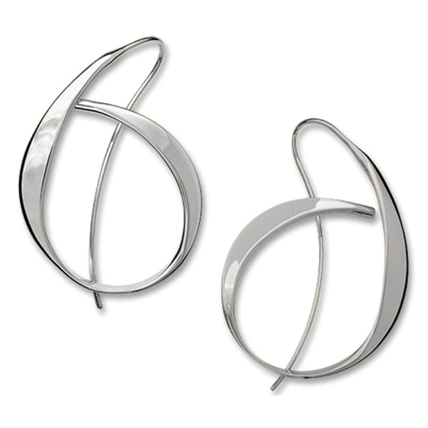 Ed Levin Jewelry-Earring-Allegro, Sterling Silver