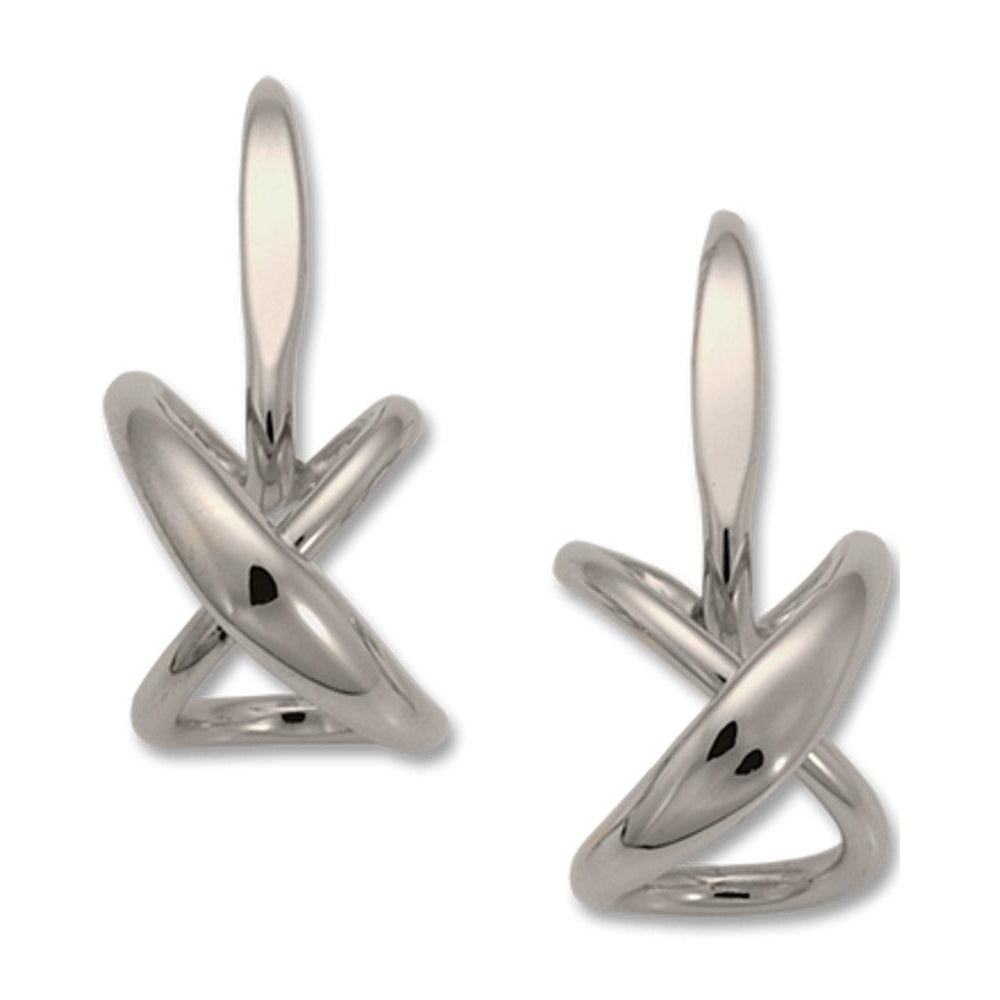 Ed Levin Jewelry-Earring-Secret Heart, Small, Sterling Silver
