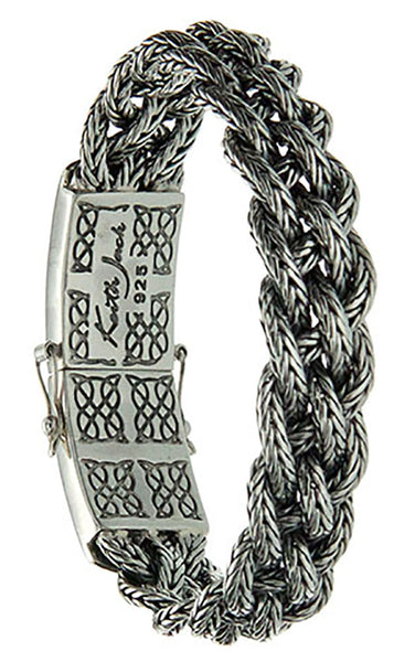 Norse Forge Dragon Weave Bracelet