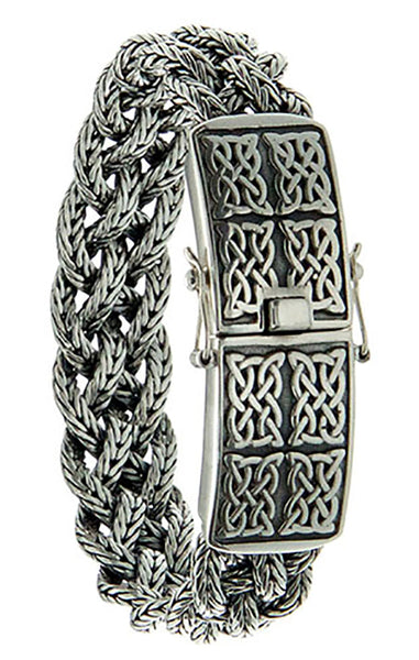 Norse Forge Dragon Weave Bracelet