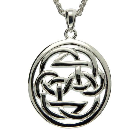 Keith Jack Jewelry-Lewis Knot - Path Of Life Necklace, Sterling Silver