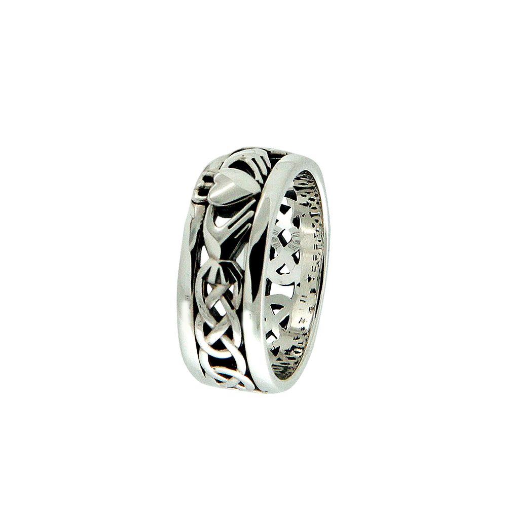 Claddagh Ring, Sterling Silver
