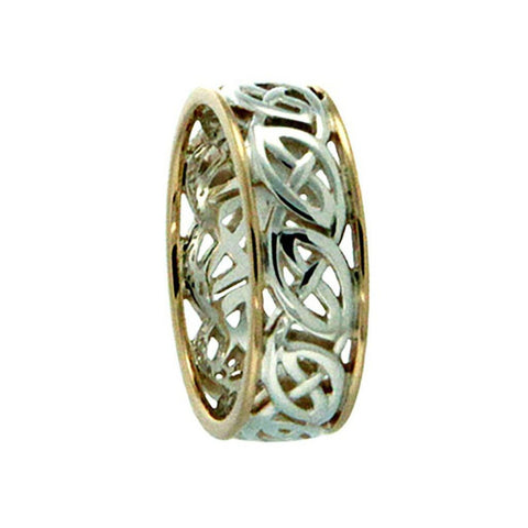 Keith Jack Jewelry-Window to The Soul "Ness" Ring, Sterling Silver & 10k Gold