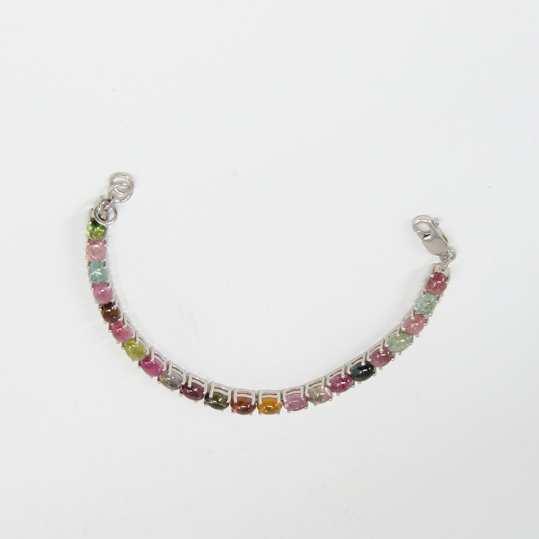 Tourmaline Rainbow Bracelet