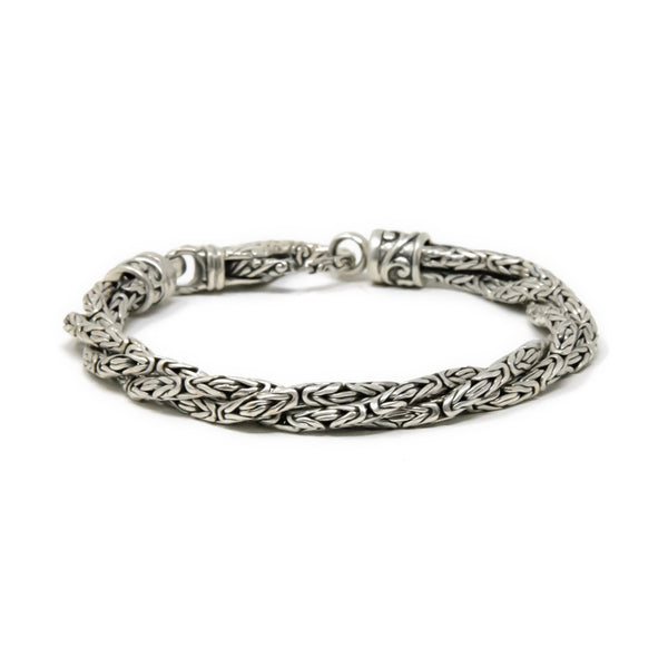 Bali Byzantine Filigree Bracelet, 925 Sterling Silver