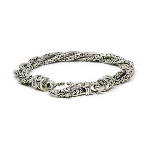 Bali Byzantine Filigree Bracelet, 925 Sterling Silver